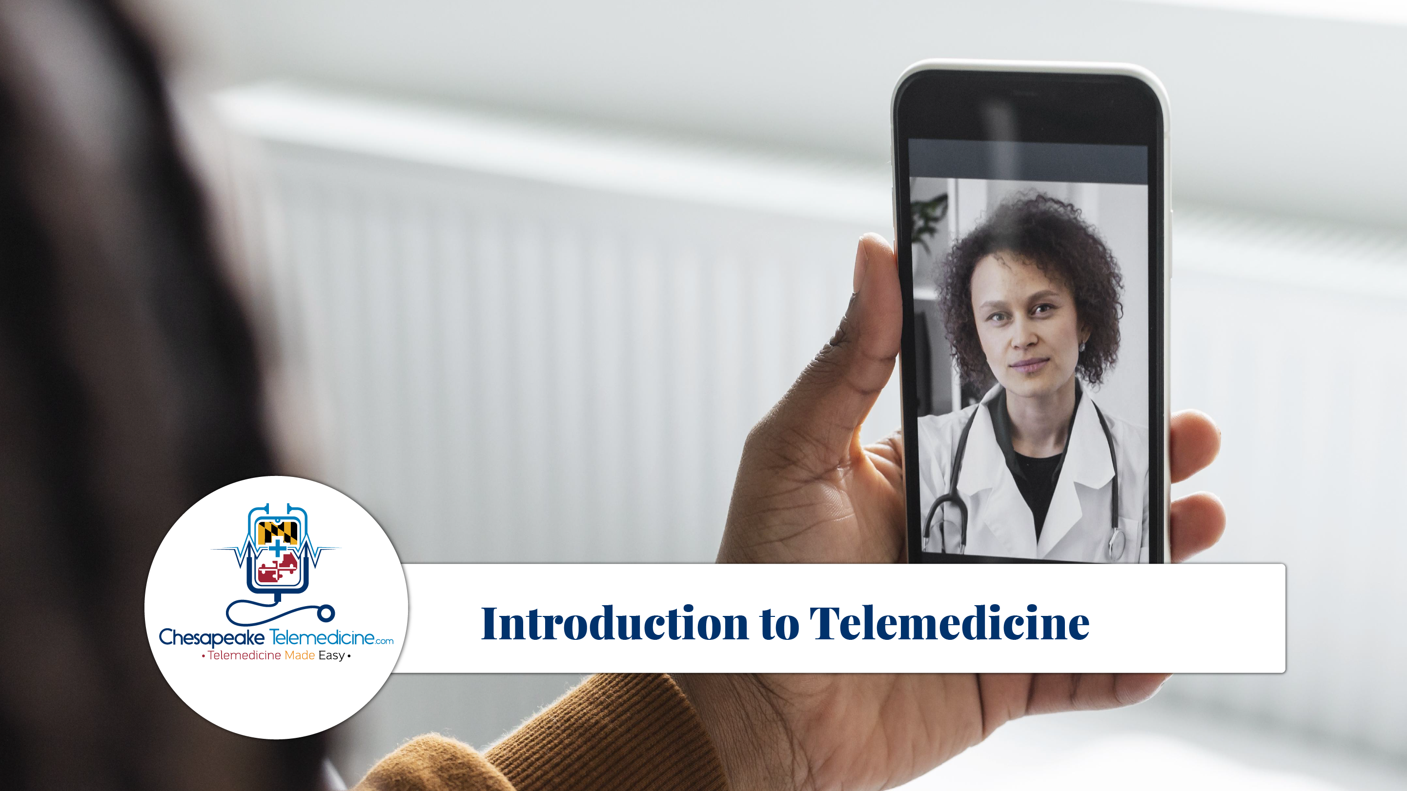 Telemedicine consultation between a patient and virtual doctor, showcasing the accessibility and convenience of Chesapeake Telemedicine services.